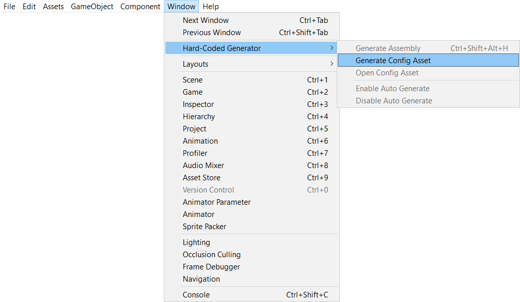 Hard Coded Generator